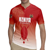 Custom Kenya Football Rugby Jersey Harambee Harambee Stars