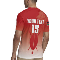 Custom Kenya Football Rugby Jersey Harambee Harambee Stars