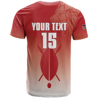 Custom Kenya Football T Shirt Harambee Harambee Stars