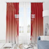 Custom Kenya Football Window Curtain Harambee Harambee Stars