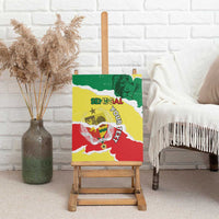 Custom Senegal Beach Soccer 2025 Canvas Wall Art Allez Lions de la Teranga