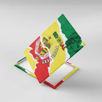 Custom Senegal Beach Soccer 2025 Canvas Wall Art Allez Lions de la Teranga