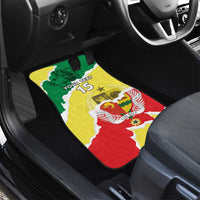 Custom Senegal Beach Soccer 2025 Car Mats Allez Lions de la Teranga
