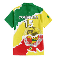 Custom Senegal Beach Soccer 2025 Family Matching Mermaid Dress and Hawaiian Shirt Allez Lions de la Teranga