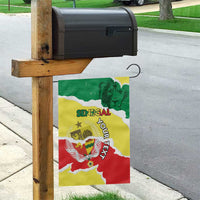 Custom Senegal Beach Soccer 2025 Garden Flag Allez Lions de la Teranga