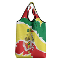 Custom Senegal Beach Soccer 2025 Grocery Bag Allez Lions de la Teranga