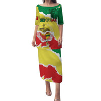 Custom Senegal Beach Soccer 2025 Puletasi Allez Lions de la Teranga