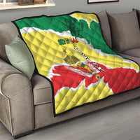 Custom Senegal Beach Soccer 2025 Quilt Allez Lions de la Teranga