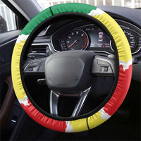 Senegal Beach Soccer 2025 Steering Wheel Cover Allez Lions de la Teranga