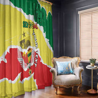 Custom Senegal Beach Soccer 2025 Window Curtain Allez Lions de la Teranga