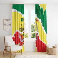 Custom Senegal Beach Soccer 2025 Window Curtain Allez Lions de la Teranga