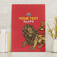 Custom Ethiopia Football Canvas Wall Art Come On Walia Ibex