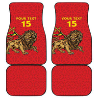 Custom Ethiopia Football Car Mats Come On Walia Ibex