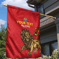 Custom Ethiopia Football Garden Flag Come On Walia Ibex