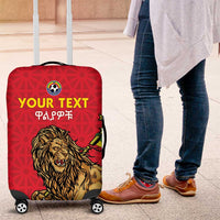 Custom Ethiopia Football Luggage Cover Come On Walia Ibex