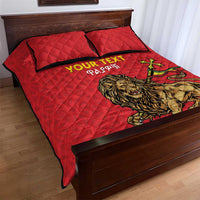 Custom Ethiopia Football Quilt Bed Set Come On Walia Ibex