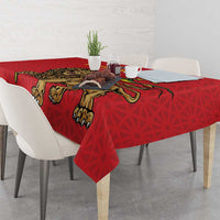 Custom Ethiopia Football Tablecloth Come On Walia Ibex