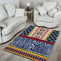 Toghu Bamenda Area Rug Cameroon North West Traditional Pattern