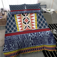 Toghu Bamenda Bedding Set Cameroon North West Traditional Pattern