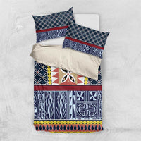 Toghu Bamenda Bedding Set Cameroon North West Traditional Pattern