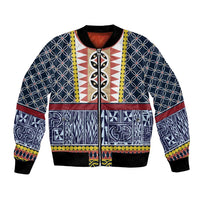 Toghu Bamenda Bomber Jacket Cameroon North West Traditional Pattern