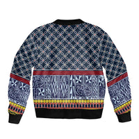 Toghu Bamenda Bomber Jacket Cameroon North West Traditional Pattern