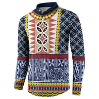 Toghu Bamenda Button Sweatshirt Cameroon North West Traditional Pattern