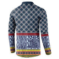 Toghu Bamenda Button Sweatshirt Cameroon North West Traditional Pattern