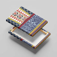 Toghu Bamenda Canvas Wall Art Cameroon North West Traditional Pattern