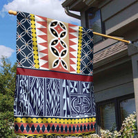 Toghu Bamenda Garden Flag Cameroon North West Traditional Pattern