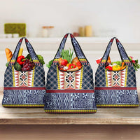 Toghu Bamenda Grocery Bag Cameroon North West Traditional Pattern