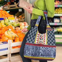 Toghu Bamenda Grocery Bag Cameroon North West Traditional Pattern