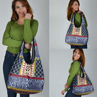 Toghu Bamenda Grocery Bag Cameroon North West Traditional Pattern