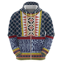 Toghu Bamenda Hoodie Cameroon North West Traditional Pattern