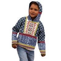 Toghu Bamenda Kid Hoodie Cameroon North West Traditional Pattern