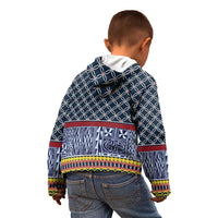 Toghu Bamenda Kid Hoodie Cameroon North West Traditional Pattern