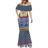 Toghu Bamenda Mermaid Dress Cameroon North West Traditional Pattern