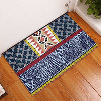 Toghu Bamenda Rubber Doormat Cameroon North West Traditional Pattern