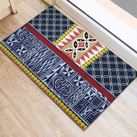 Toghu Bamenda Rubber Doormat Cameroon North West Traditional Pattern