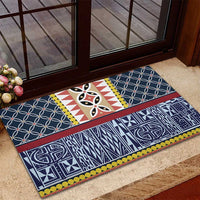 Toghu Bamenda Rubber Doormat Cameroon North West Traditional Pattern
