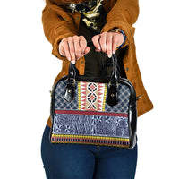 Toghu Bamenda Shoulder Handbag Cameroon North West Traditional Pattern