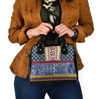 Toghu Bamenda Shoulder Handbag Cameroon North West Traditional Pattern