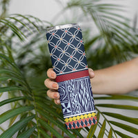 Toghu Bamenda Skinny Tumbler Cameroon North West Traditional Pattern