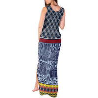 Toghu Bamenda Tank Maxi Dress Cameroon North West Traditional Pattern