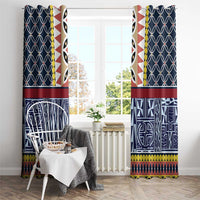 Toghu Bamenda Window Curtain Cameroon North West Traditional Pattern