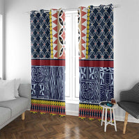Toghu Bamenda Window Curtain Cameroon North West Traditional Pattern