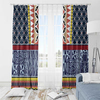 Toghu Bamenda Window Curtain Cameroon North West Traditional Pattern