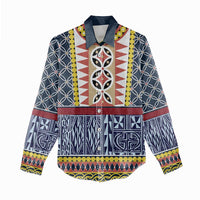 Toghu Bamenda Women Casual Shirt Cameroon North West Traditional Pattern
