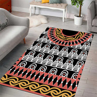 Cameroon Toghu Traditional Pattern Area Rug