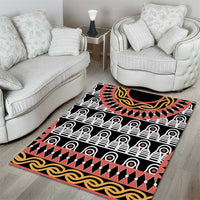Cameroon Toghu Traditional Pattern Area Rug